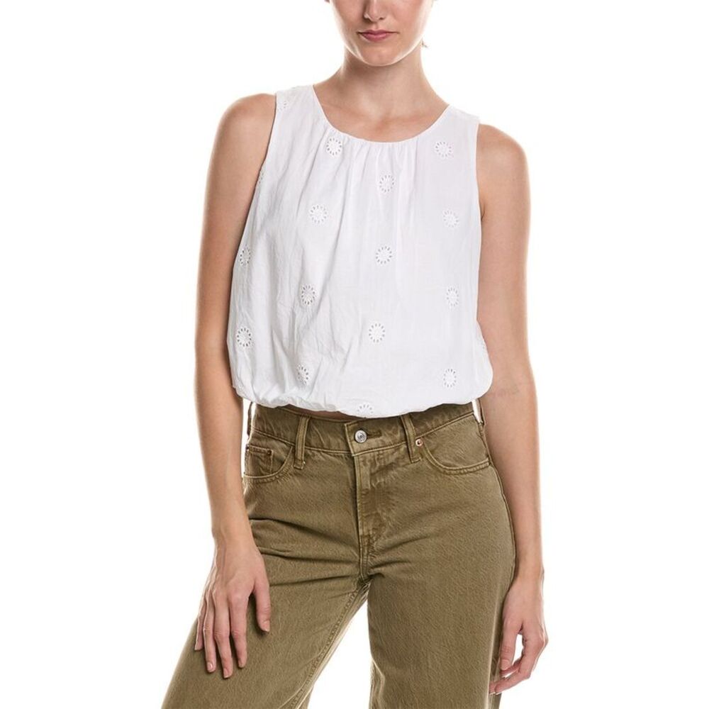 Michael Stars Womens  Hazel Bubble Top